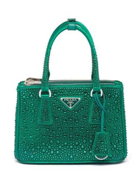 prada crystal embellished|Prada Galleria crystal.